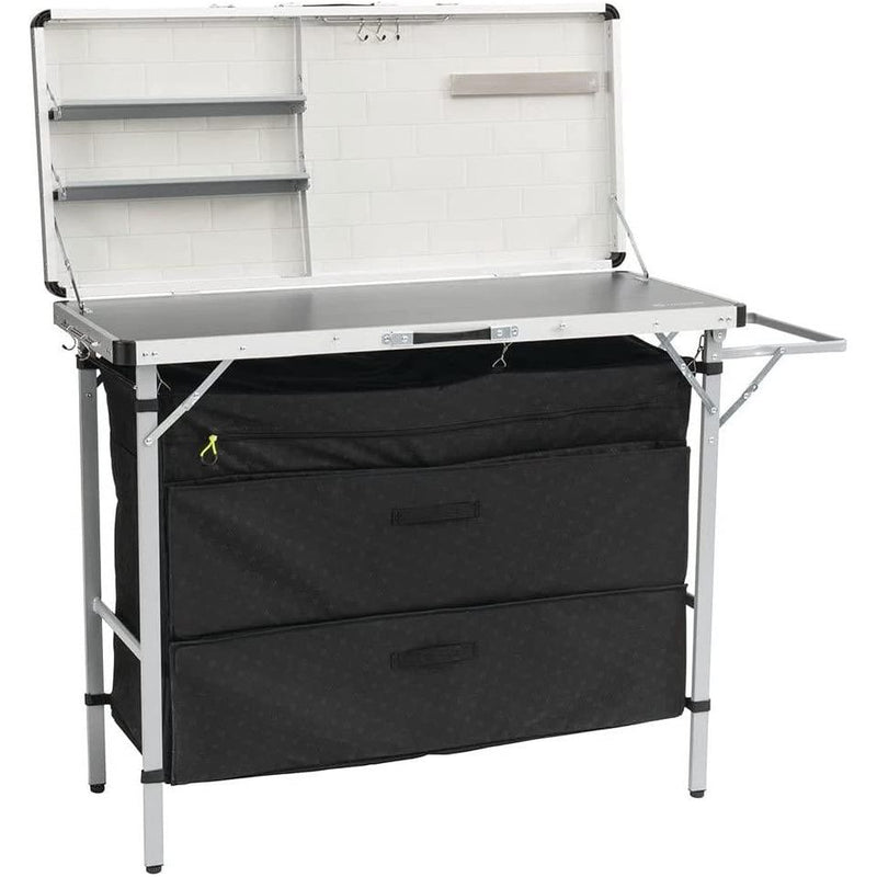Outwell Magante Camping Kitchen Unit Storage Unit Cupboard Folding Outwell  - Dynamic Drive