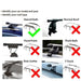 Summit Aluminium Roof Bars fits Fiat Qubo 2008 Onwards Summit  - Dynamic Drive