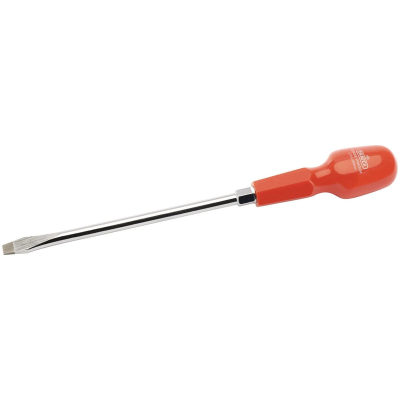 Draper Plain Slot Flared Tip Cabinet Pattern Screwdriver, 9.5 x 200mm (Sold Loos Draper - Dynamic Drive