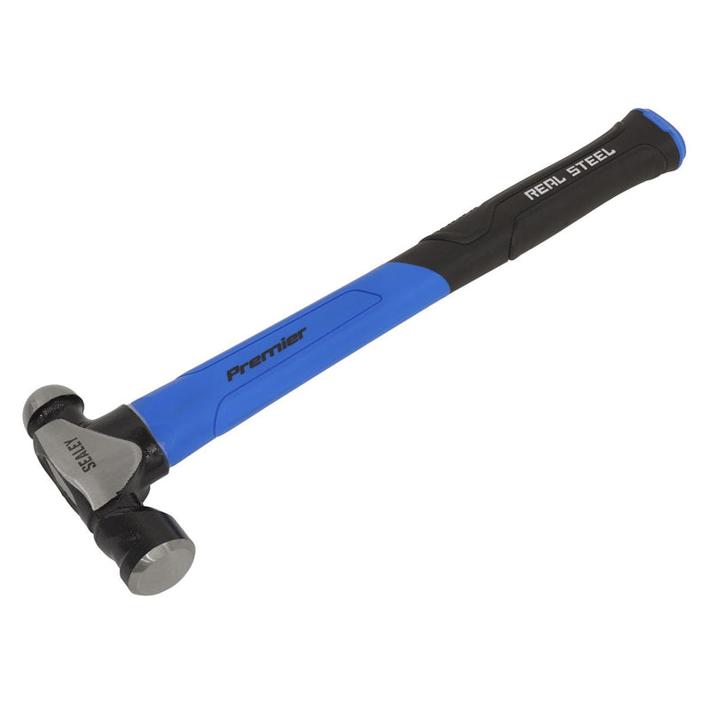Sealey Ball Pein Hammer with Fibreglass Shaft 24oz BPHG24 Sealey - Dynamic Drive