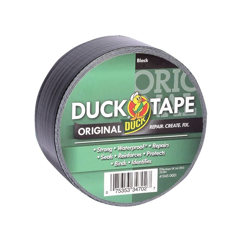 Shurtape Duck Tape® Original Trade Pack 50mm x 50m Black Shurtape - Dynamic Drive