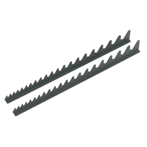 Sealey Sharks Teeth Spanner Rack 2pc WR01 Sealey - Dynamic Drive