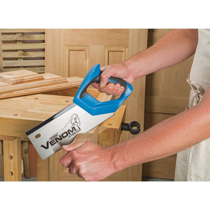 Draper Venom Double Ground Tenon Saw, 250mm, 11tpi/12ppi 82199 Draper - Dynamic Drive