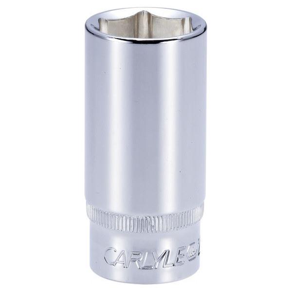 Carlyle Hand Tools 3/8Dr 22Mm Deep Chrome Socket SD38022M Caryle Tools - Dynamic Drive