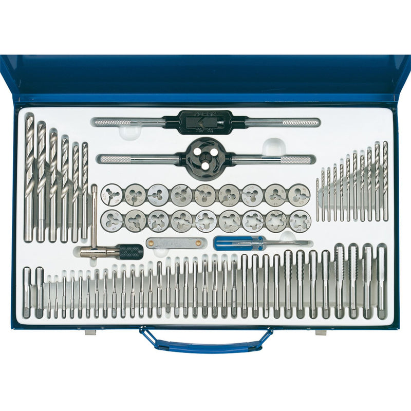 Draper Combination Tap and Die Set Metric and BSP (76 Piece) 79205 Draper - Dynamic Drive