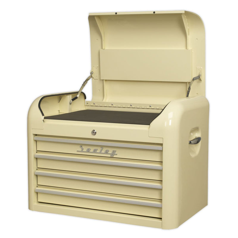 Sealey Topchest 4 Drawer Retro Style AP28104 Sealey - Dynamic Drive