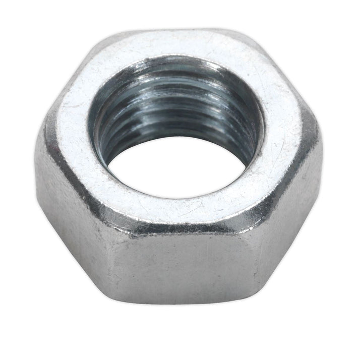 Sealey Steel Nut DIN 934 M16 Zinc Pack of 25 SN16 Sealey - Dynamic Drive