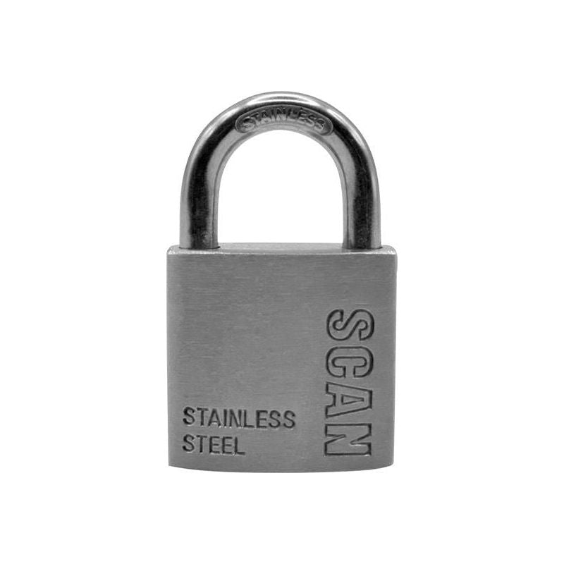 Scan Stainless Steel Padlock 32mm Scan - Dynamic Drive