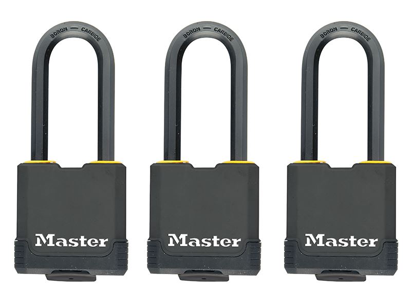 Master Lock Excell™ Weather Tough 45mm Padlock 4-Pin- Keyed Alike x 3 Master Lock - Dynamic Drive