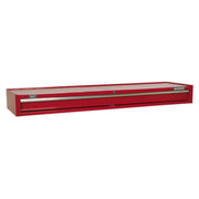 Sealey Mid-Box 1 Drawer with Ball-Bearing Slides Heavy-Duty Red AP6601 Sealey - Dynamic Drive
