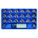 Laser Locking Wheel Nut Key Set 21pc - for BMW 6276 Laser - Dynamic Drive