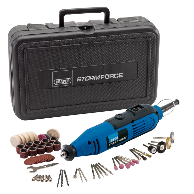 Draper Storm Force Rotary Multi-Tool Kit, 135W (57 Piece) 58307 Draper - Dynamic Drive