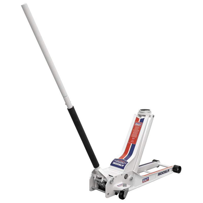 Sealey Low Profile Rocket Lift Trolley Jack 1.5 Tonne 1500SLR Sealey - Dynamic Drive