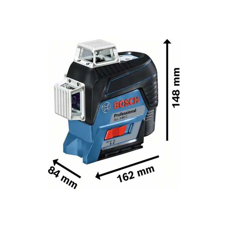 Bosch GLL 3-80 C Professional 360° Line Laser Bosch - Dynamic Drive