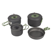 Bo-Camp Cookware Set Explorer 4 Pieces Hard Anodized Aluminium Bo-Camp - Dynamic Drive