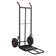 Sealey Heavy-Duty Sack Truck with PU Tyres 300kg Capacity CST990HD Sealey - Dynamic Drive