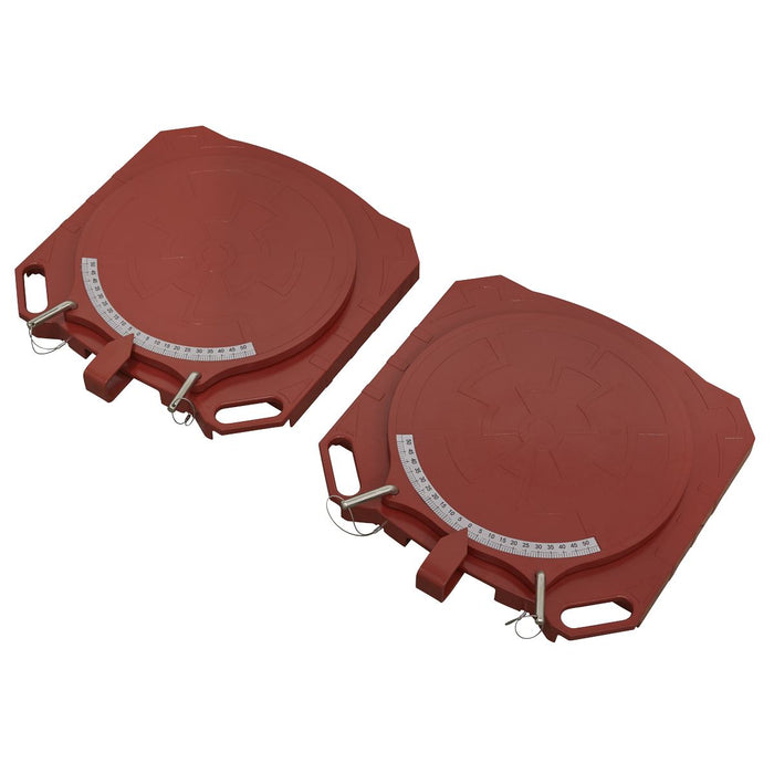 Sealey Steering Turntables Pair GA44 Sealey - Dynamic Drive