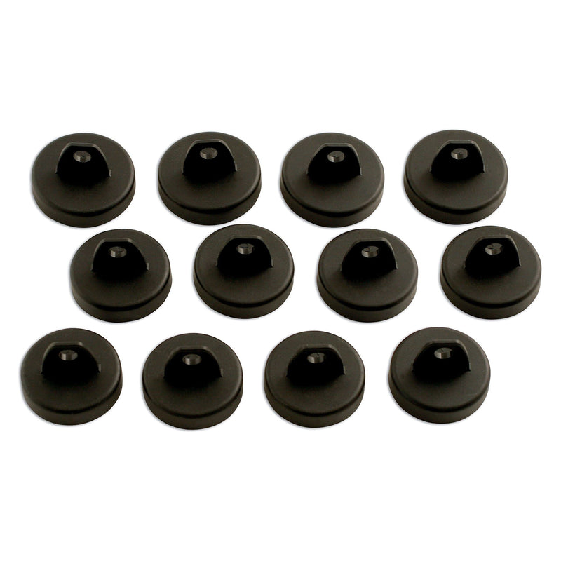 Power-Tec Auto Door Lock Covers 12pc 92274 Power-Tec - Dynamic Drive