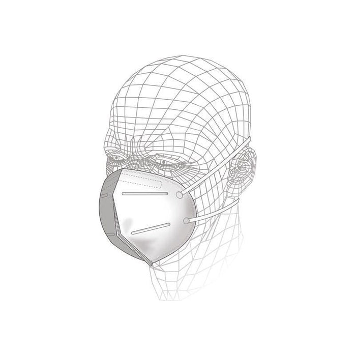 Vitrex Fold Flat Respirator P1 (Pack 3) Vitrex - Dynamic Drive