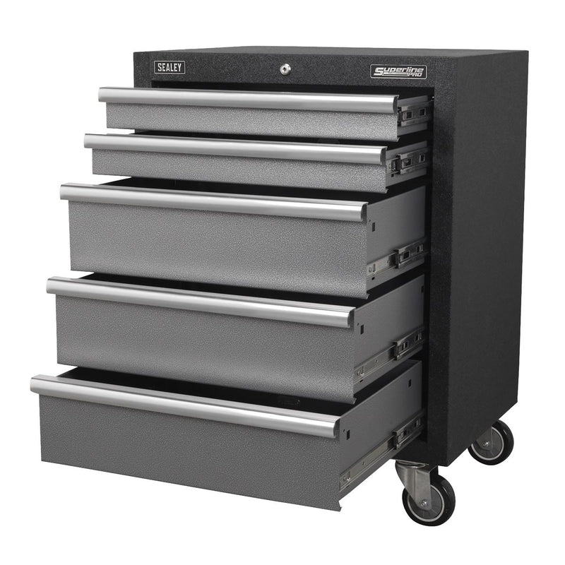 Sealey Modular 5 Drawer Mobile Cabinet 650mm APMS58 Sealey - Dynamic Drive