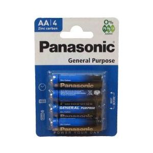 Zinc Chloride Aa Batteries (4) R6PANB Unbranded - Dynamic Drive
