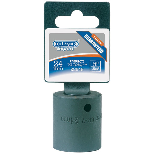 Draper Impact Socket, 1/2" Sq. Dr., 24mm 28545 Draper - Dynamic Drive
