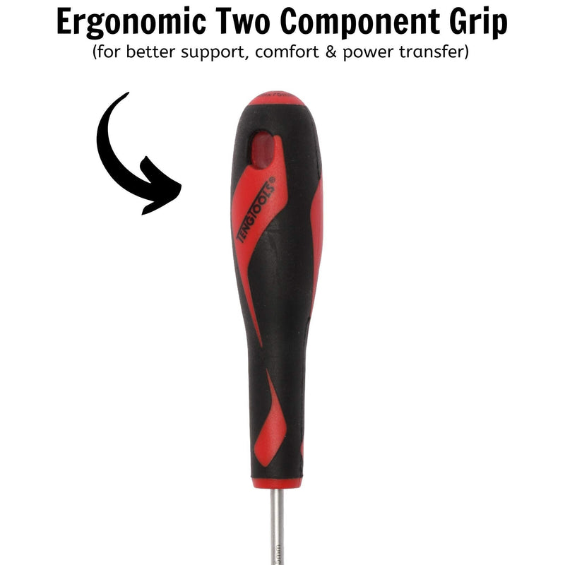 Teng Tools Flat Screwdriver 0.6 x 3.5 x 75mm S Teng Tools - Dynamic Drive