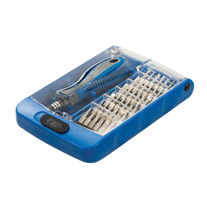 Silverline Precision Screwdriver Bit Set 37pce 37pce Silverline - Dynamic Drive