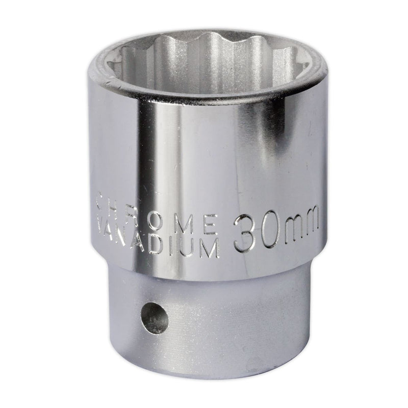 Sealey WallDrive Socket 30mm 3/4"Sq Drive S34/30 Sealey - Dynamic Drive
