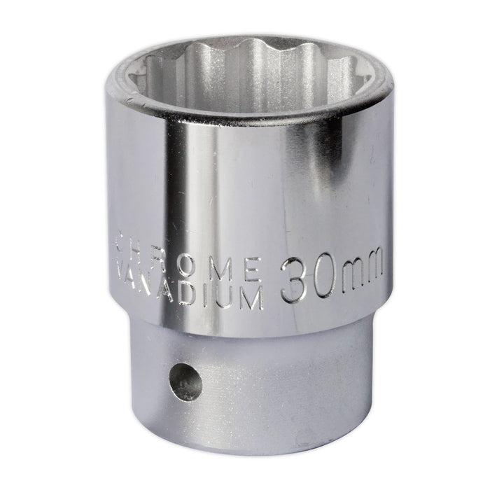 Sealey WallDrive Socket 30mm 3/4"Sq Drive S34/30 Sealey - Dynamic Drive