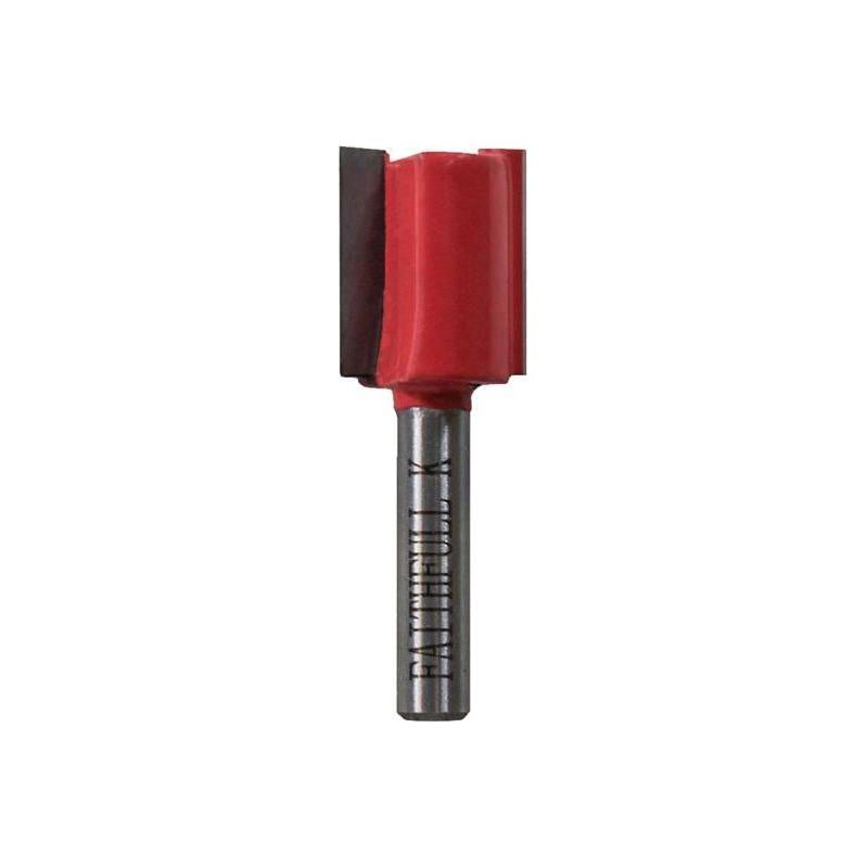 Faithfull Router Bit TCT Two Flute 15.9 x 19mm 1/4in Shank Faithfull - Dynamic Drive