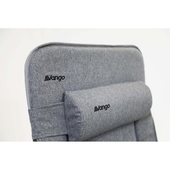 Vango Riviera Camping Lounger Heather Grey Chair Vango - Dynamic Drive