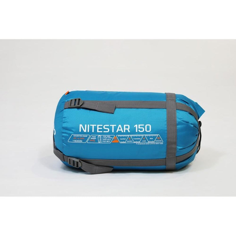 Vango Nitestar Alpha 150 150 Atom Blue Sleeping Bag Vango - Dynamic Drive