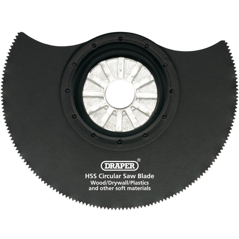 Draper HSS Circular Saw Blade, 85mm Diameter x 0.6mm, 18tpi 26079 Draper - Dynamic Drive