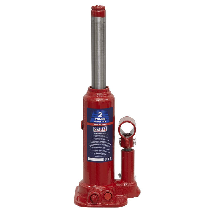 Sealey Bottle Jack 2tonne SJ2 Sealey  - Dynamic Drive