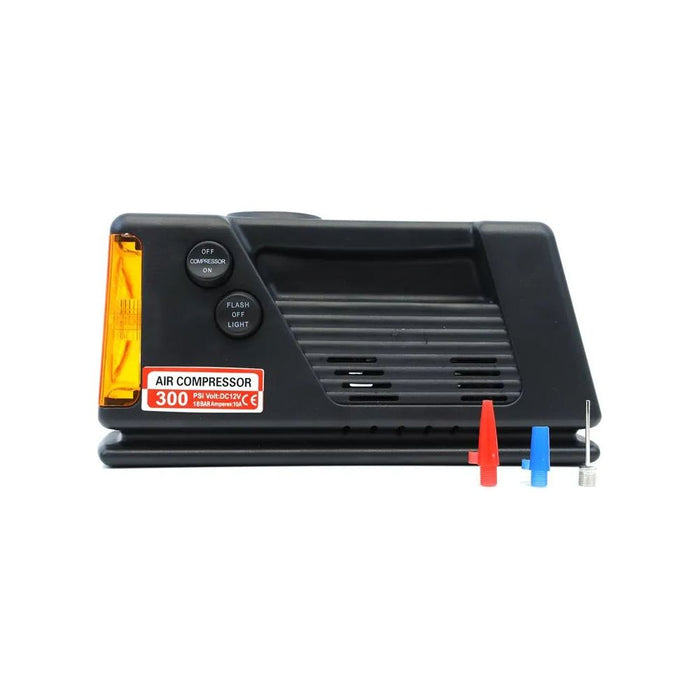 Streetwize Tyre Inflator - 12V - Compressor With Gauge & Light - 0-260 PSI Streetwize  - Dynamic Drive