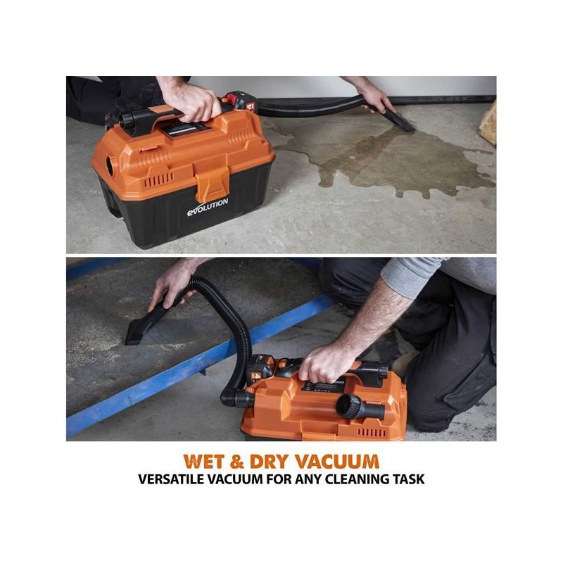 Evolution R11VAC-Li EXT Wet & Dry Vacuum Cleaner 18V Bare Unit Evolution - Dynamic Drive