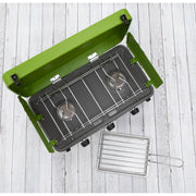 Vango Combi IR Camping Cooker Compact Two Burner Grill And Stove Piezo Vango - Dynamic Drive