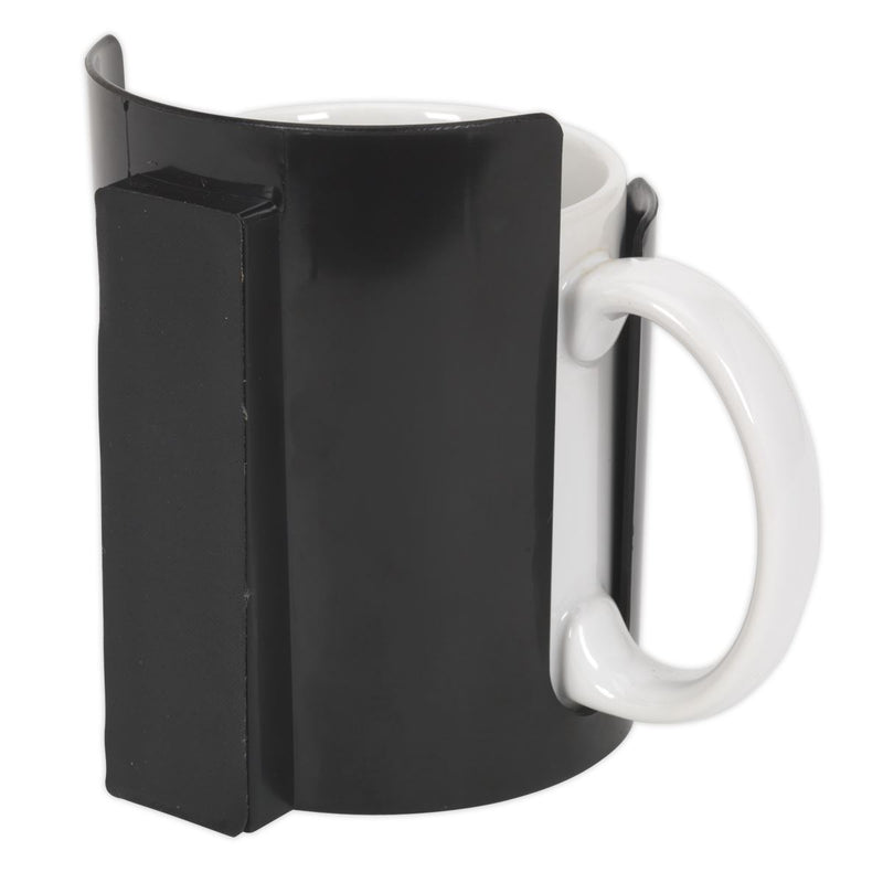 Sealey Magnetic Cup/Can Holder Black APCHB Sealey - Dynamic Drive