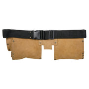 Sealey Double Pouch Leather Tool Belt STBL01 Sealey - Dynamic Drive
