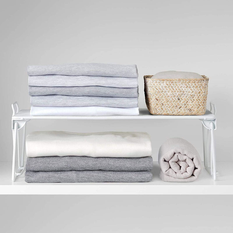 White Stackable Shelf 2092 Rayen - Dynamic Drive