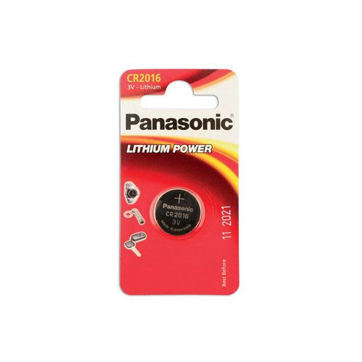 Connect Panasonic Coin Cell Battery CR2016 3V 1pc x 12 30661 Tool Connection - Dynamic Drive