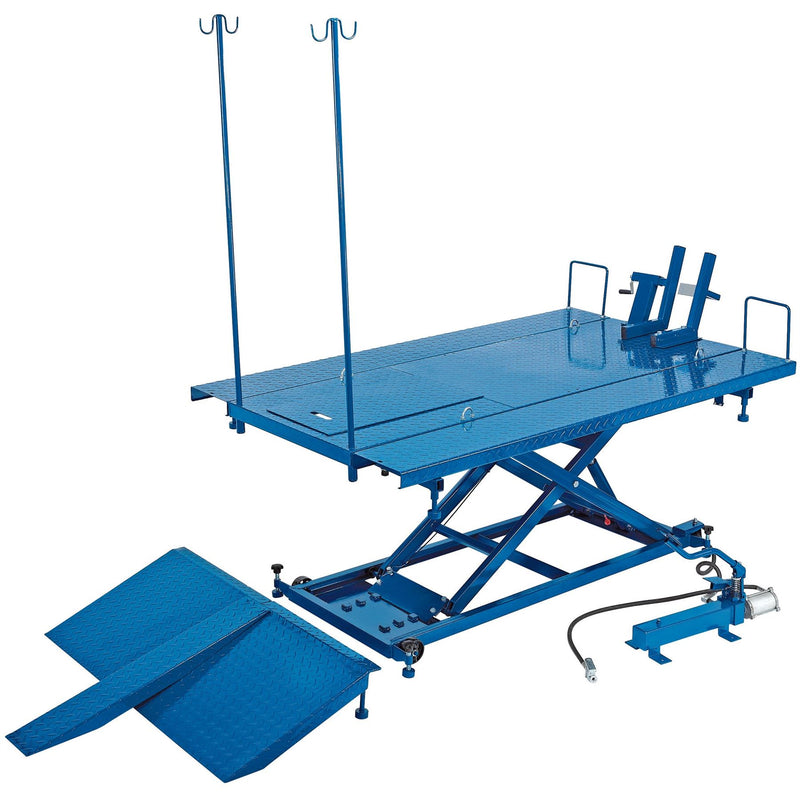 Draper Pneumatic/Hydraulic Motorcycle/ATV Small Garden Machinery Lift, 680kg Draper - Dynamic Drive