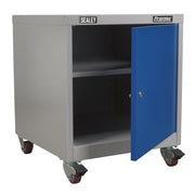 Sealey Mobile Industrial Cabinet 1 Shelf Locker API5659 Sealey - Dynamic Drive