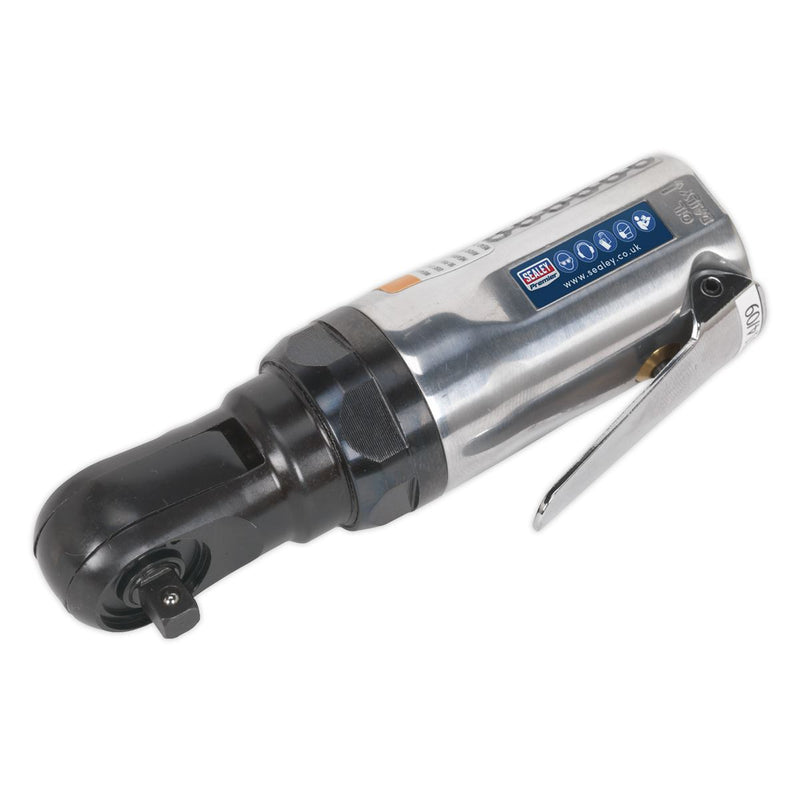 Sealey Air Ratchet Wrench 1/4"Sq Drive Super Stubby SA632 Sealey - Dynamic Drive