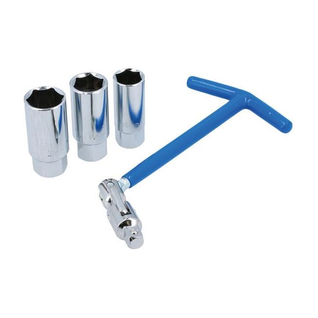 Laser T-Handle Spark Plug Socket Set 3/8"D 4pc 8373 Laser - Dynamic Drive