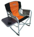 Liberty Orange Directors Chair with Side Table Camping Caravan Liberty - Dynamic Drive