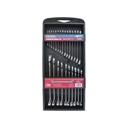 Faithfull Chrome Vanadium Comb Spanner Set, 25 Piece Faithfull - Dynamic Drive