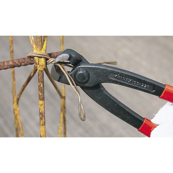 Draper Knipex 99 01 220SB Steel Fixers or Concreting Nipper, 220mm 55564 Draper - Dynamic Drive