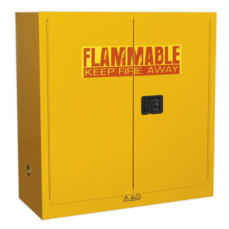 Sealey Flammables Storage Cabinet 1095 x 460 x 1120mm FSC09 Sealey - Dynamic Drive